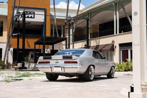 Silver 1969 Chevrolet Camaro