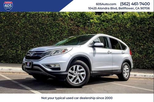 Alabaster Silver Metallic 2015 Honda CR-V EX-L