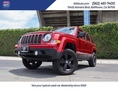 Deep Cherry Red Crystal Pearlcoat 2015 Jeep Patriot High Altitude Edition