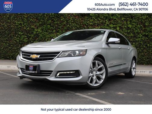 Silver Ice Metallic 2016 Chevrolet Impala LTZ