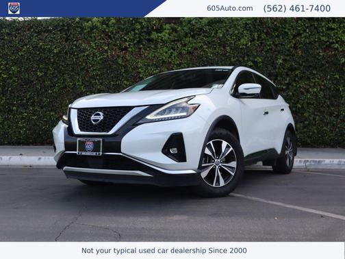 Pearl White Tricoat 2019 Nissan Murano SV