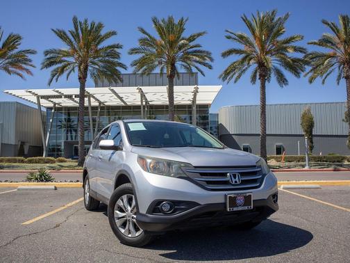 Alabaster Silver Metallic 2014 Honda CR-V EX