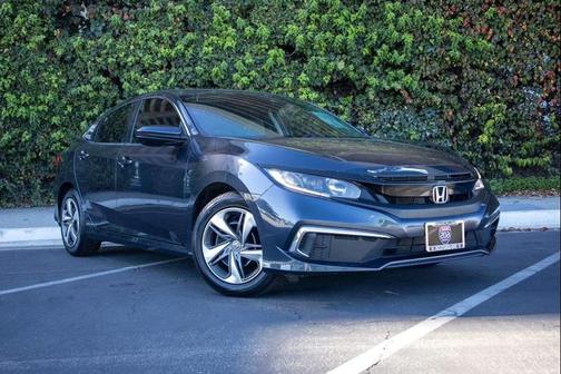 Modern Steel Metallic 2019 Honda Civic LX