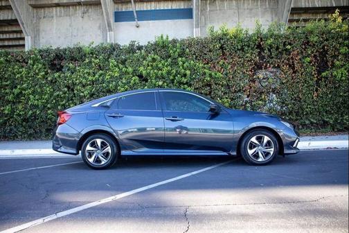 Modern Steel Metallic 2019 Honda Civic LX
