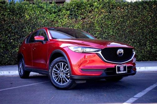 Soul Red Crystal Metallic 2021 Mazda CX-5 Sport