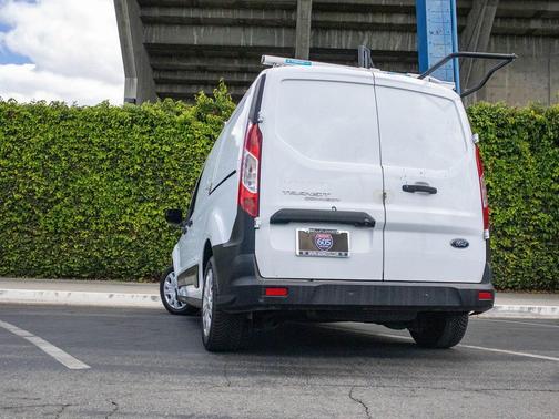 Frozen White 2020 Ford Transit Connect XL Cargo Van