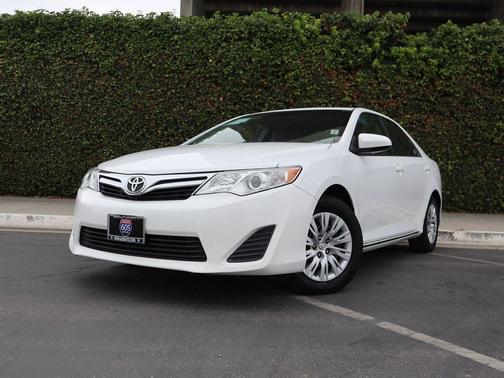 Super White 2012 Toyota Camry LE