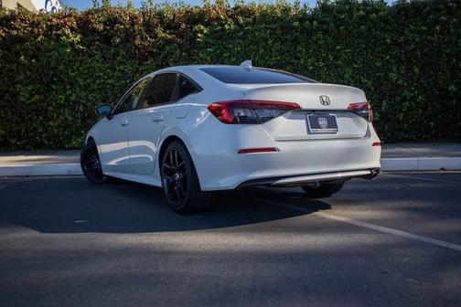 Platinum White Pearl 2024 Honda Civic Sport