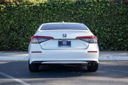 Platinum White Pearl 2024 Honda Civic Sport
