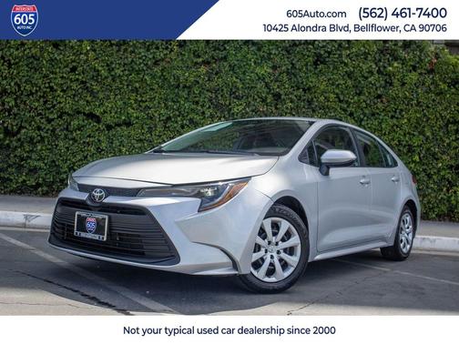 Classic Silver Metallic 2023 Toyota Corolla LE