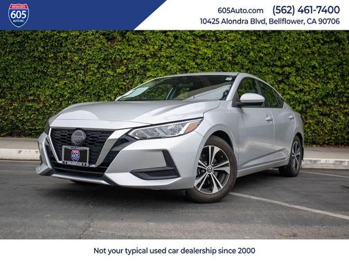 Brilliant Silver Metallic 2022 Nissan Sentra SV