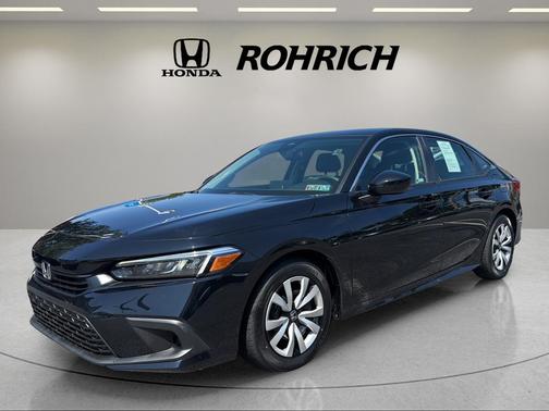 Crystal Black Pearl 2024 Honda Civic LX