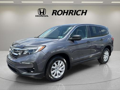 Modern Steel Metallic 2021 Honda Pilot LX
