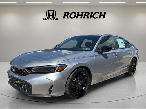 Silver 2026 Honda Civic Sport