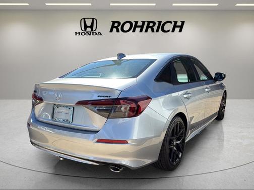 Silver 2026 Honda Civic Sport