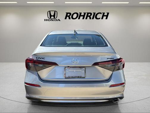 Silver 2026 Honda Civic Sport