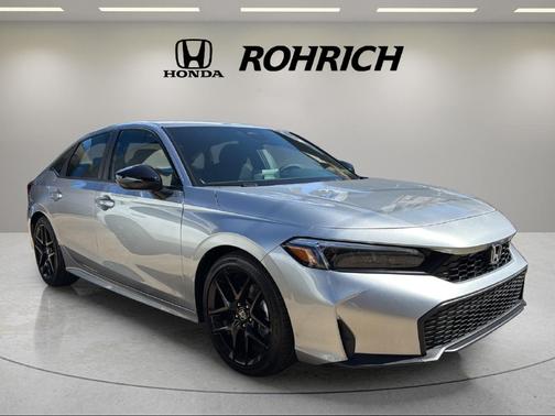 Silver 2026 Honda Civic Sport