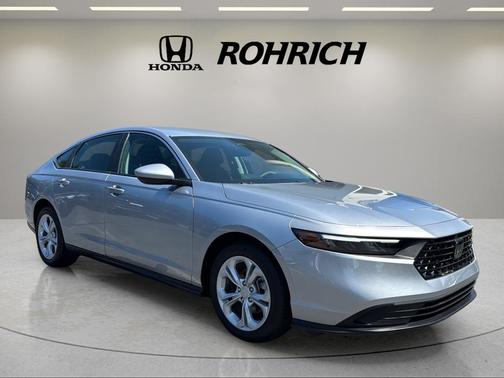 Solar Silver Metallic 2025 Honda Accord LX