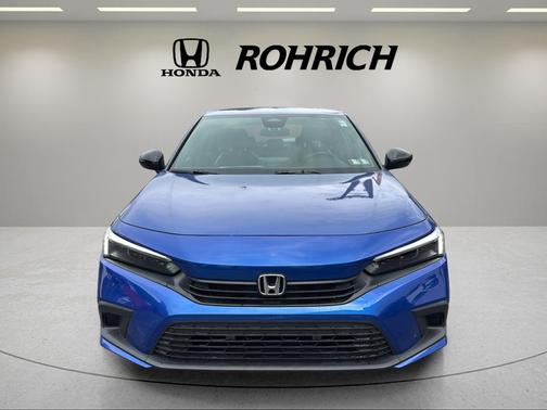 Aegean Blue Metallic 2023 Honda Civic Sport