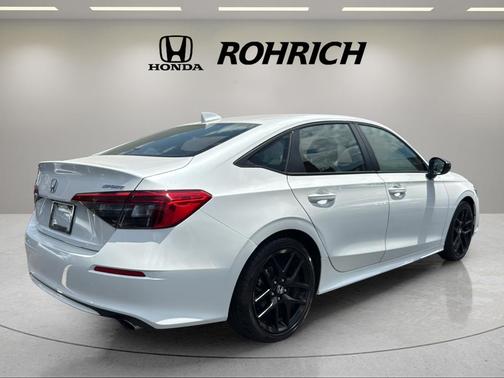 Platinum White Pearl 2023 Honda Civic Sport