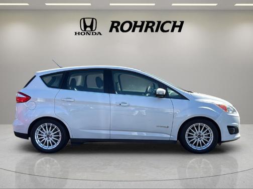 White Platinum Clearcoat Metallic 2016 Ford C-Max Hybrid SEL