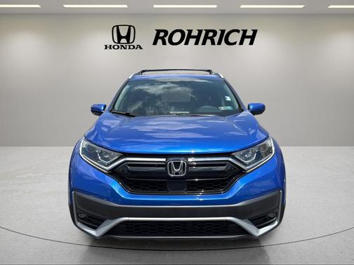 Aegean Blue Metallic 2021 Honda CR-V EX