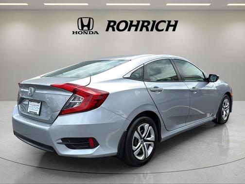 Lunar Silver Metallic 2016 Honda Civic LX
