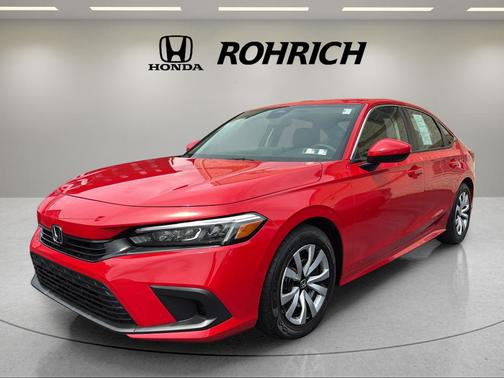 Rallye Red 2023 Honda Civic LX