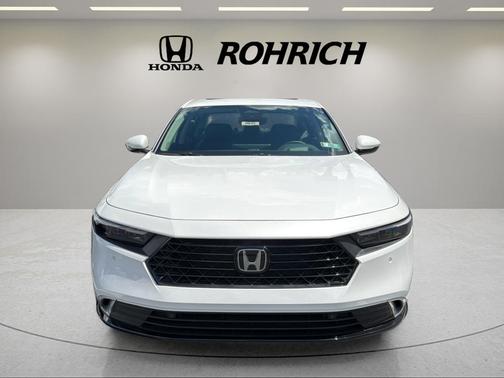 Platinum White 2026 Honda Accord Hybrid Touring