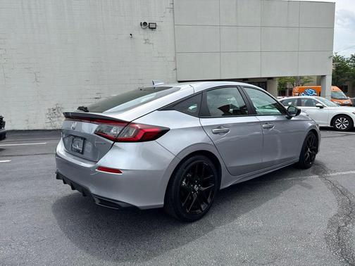 Silver Metallic 2025 Honda Civic Sport