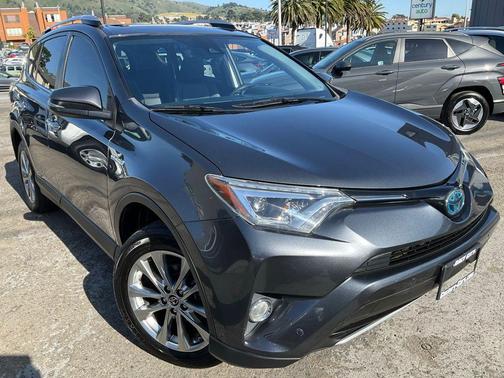 Magnetic Gray Metallic 2018 Toyota RAV4 Hybrid Limited