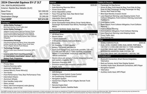 2024 Chevrolet Equinox EV 2LT