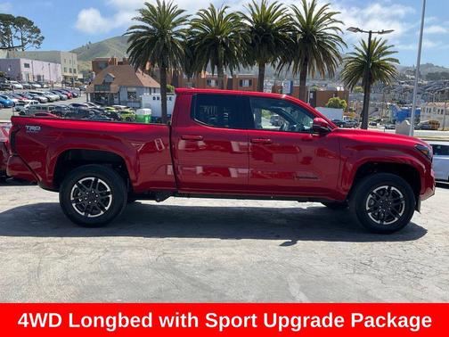 Supersonic Red 2024 Toyota Tacoma TRD Sport