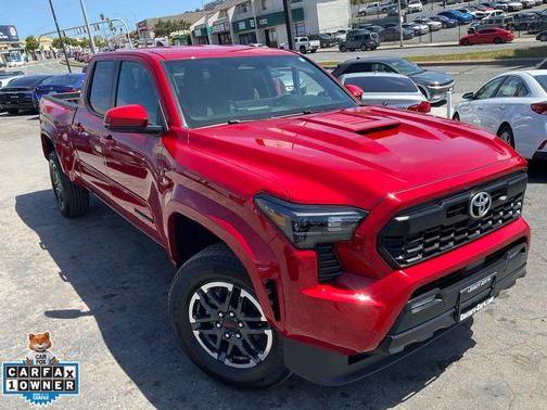 Supersonic Red 2024 Toyota Tacoma TRD Sport