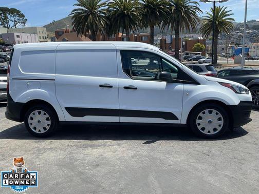 Frozen White 2022 Ford Transit Connect XL Cargo Van