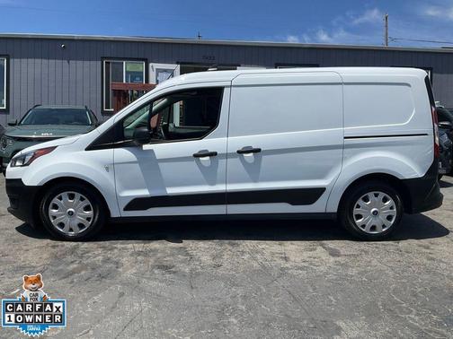 Frozen White 2022 Ford Transit Connect XL Cargo Van