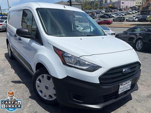 Frozen White 2022 Ford Transit Connect XL Cargo Van