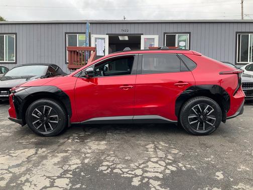 Supersonic Red 2026 Toyota bZ XLE AWD