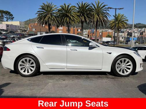 Pearl White Multi-Coat 2017 Tesla Model S 100D