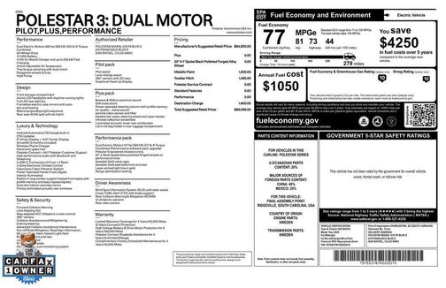 2025 Polestar 3 Long Range Dual Motor Performance Plus