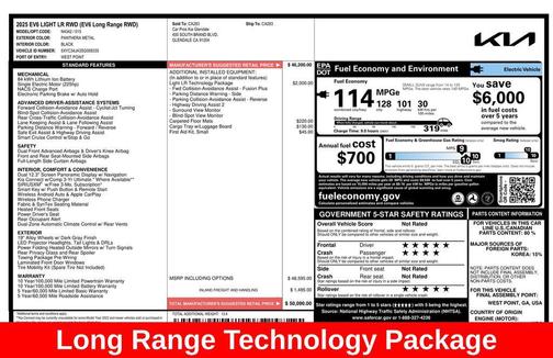 2025 Kia EV6 Light Long Range