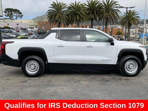 Summit White 2024 Chevrolet Silverado EV Work Truck