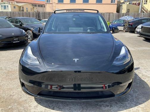 Solid Black 2023 Tesla Model Y Long Range Dual Motor All-Wheel Drive