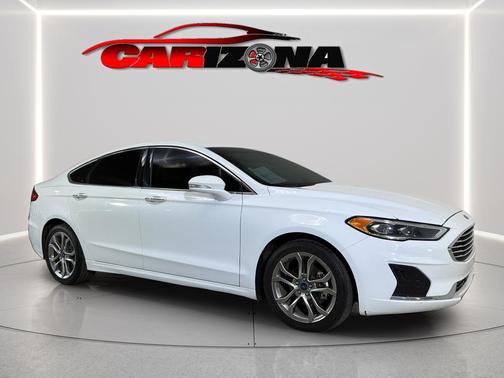 Oxford White 2019 Ford Fusion SEL