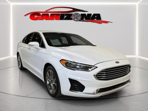 Oxford White 2019 Ford Fusion SEL