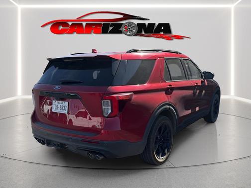 Rapid Red Metallic Tinted Clearcoat 2020 Ford Explorer ST
