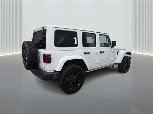 White 2024 Jeep Wrangler 4xe Sahara