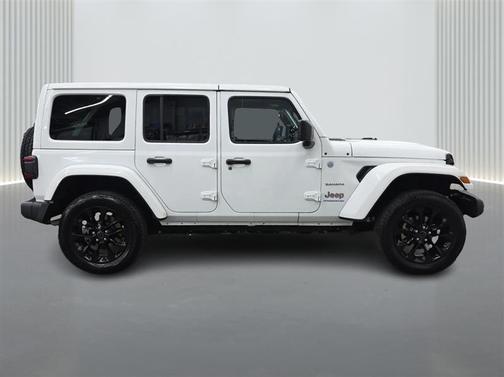 White 2024 Jeep Wrangler 4xe Sahara