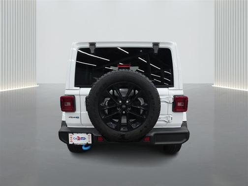 White 2024 Jeep Wrangler 4xe Sahara
