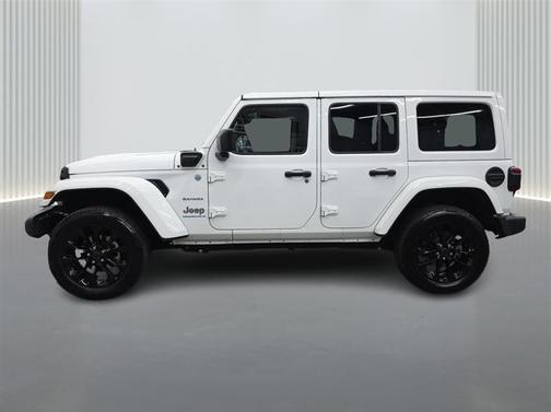 White 2024 Jeep Wrangler 4xe Sahara